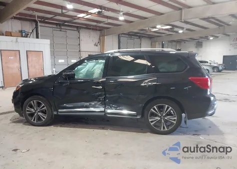 2020 Nissan Pathfinder Platinum 4Wd z USA, uszkodzony, nr VIN 5N1DR2DM8LC610582